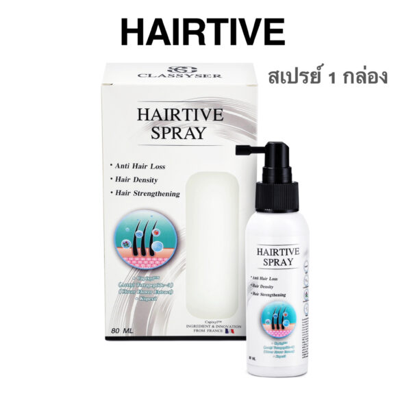 HAIRTIVE SPRAY(แฮร์ทีฟ สเปรย์) ลดผมร่วง,ลดผมบาง - Image 9